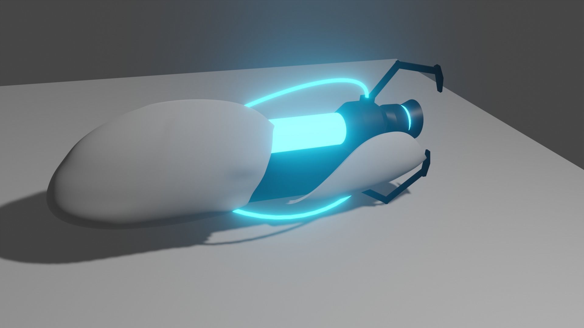portal gun 3D model_1