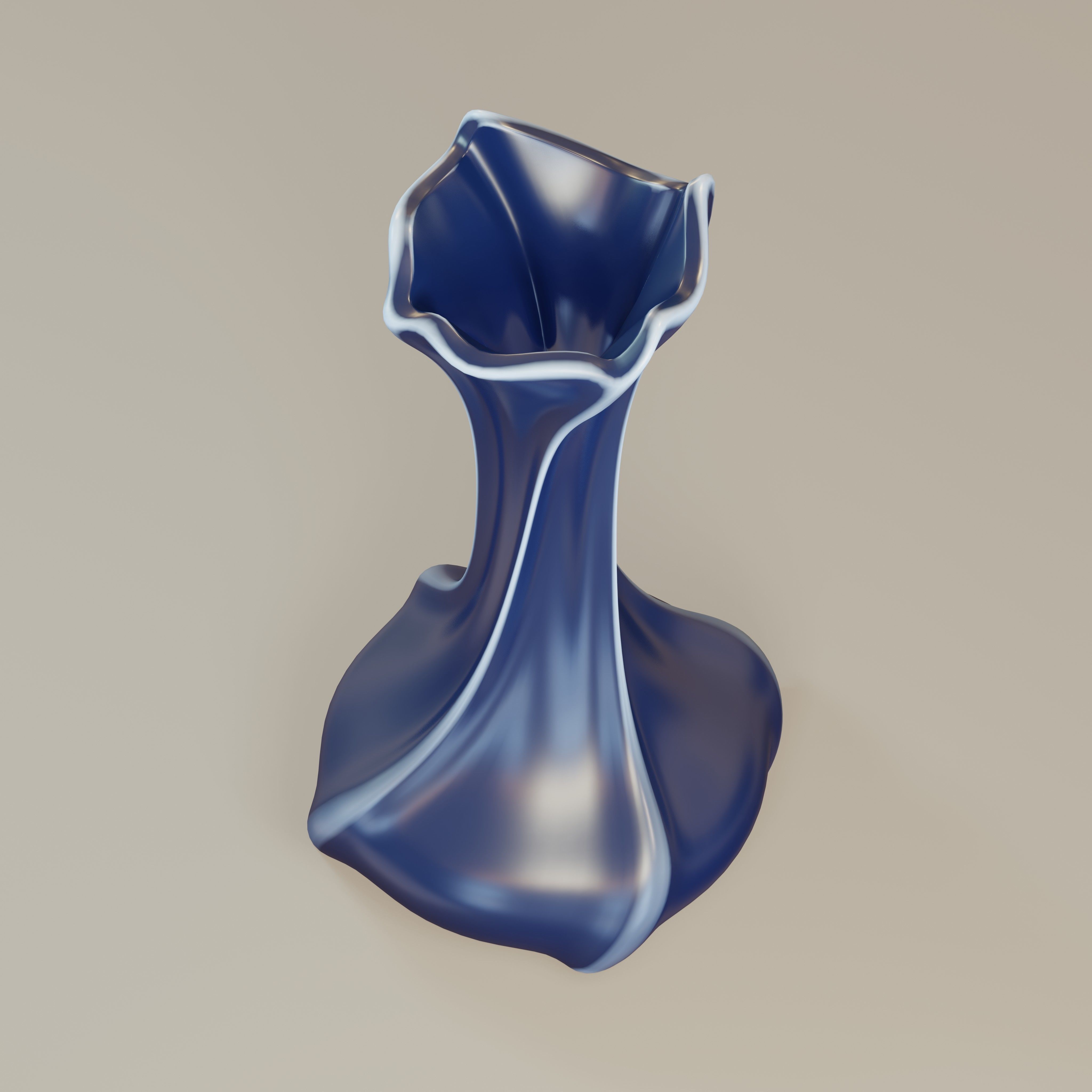 Vase 02 3D model_1
