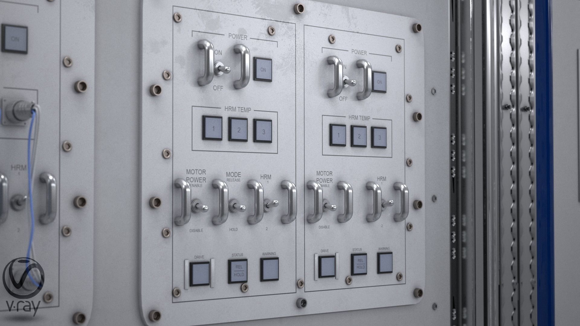 ISS Spaceship Interior 3D model_18