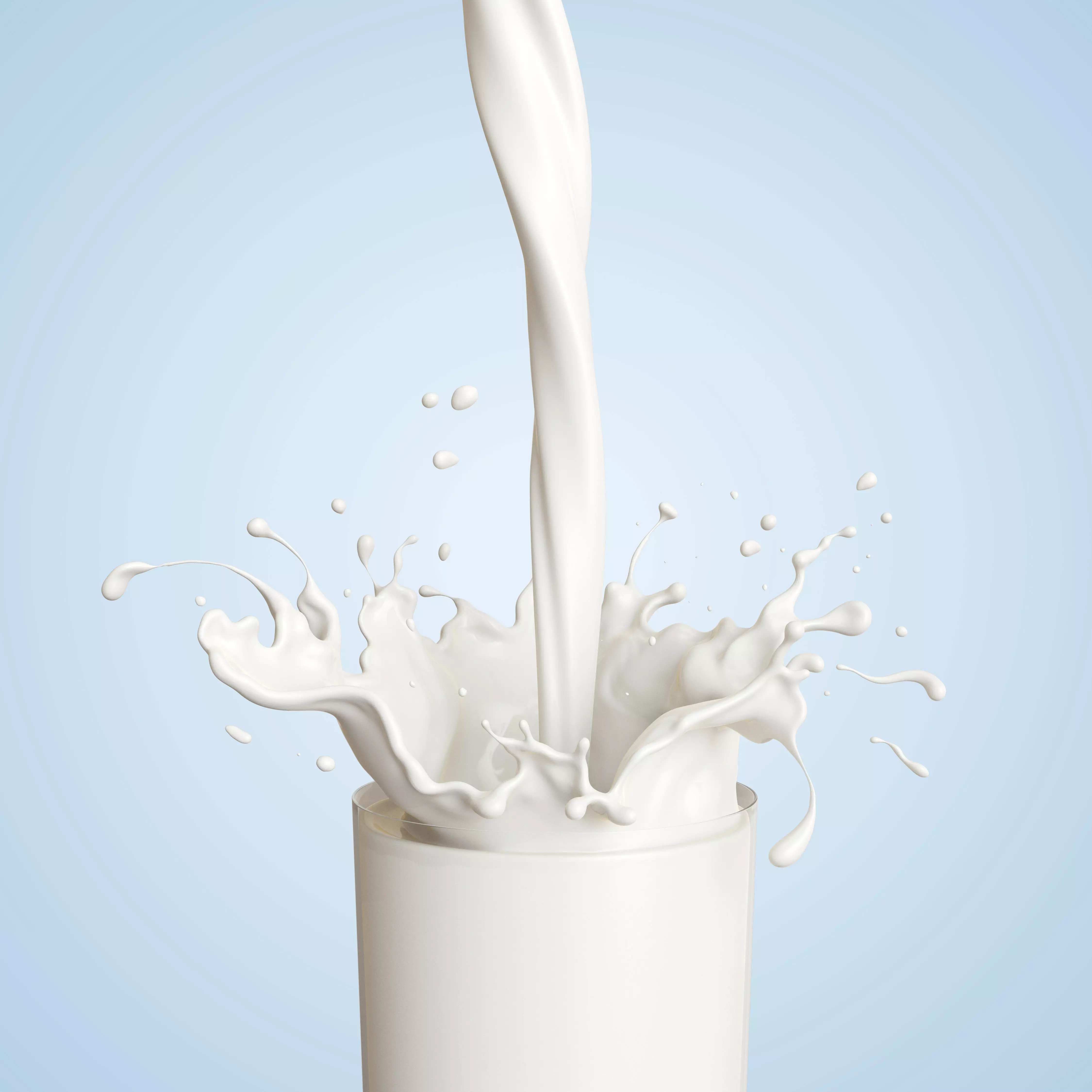 Milk splash 3d model 3D model_0