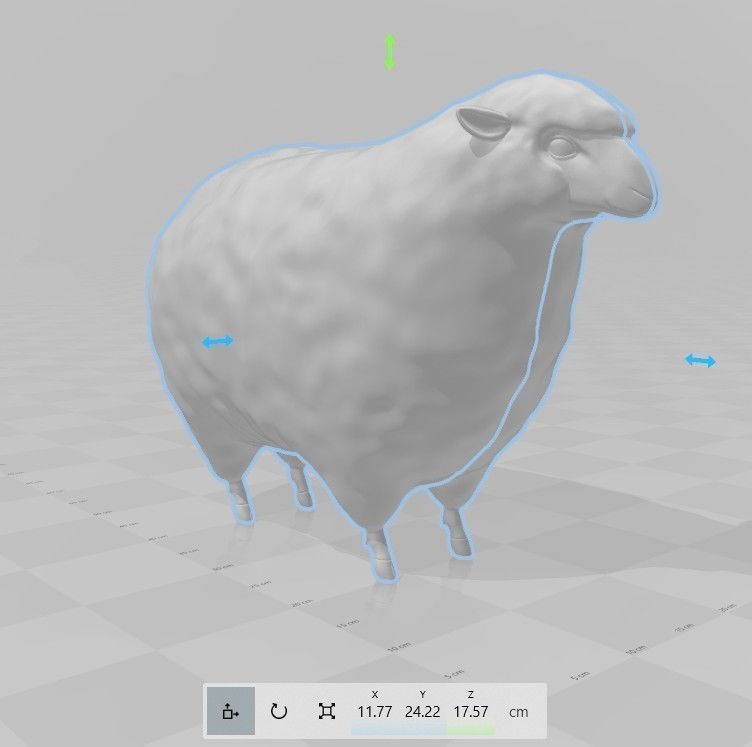 Sheep coin bank Free 3D print model_5