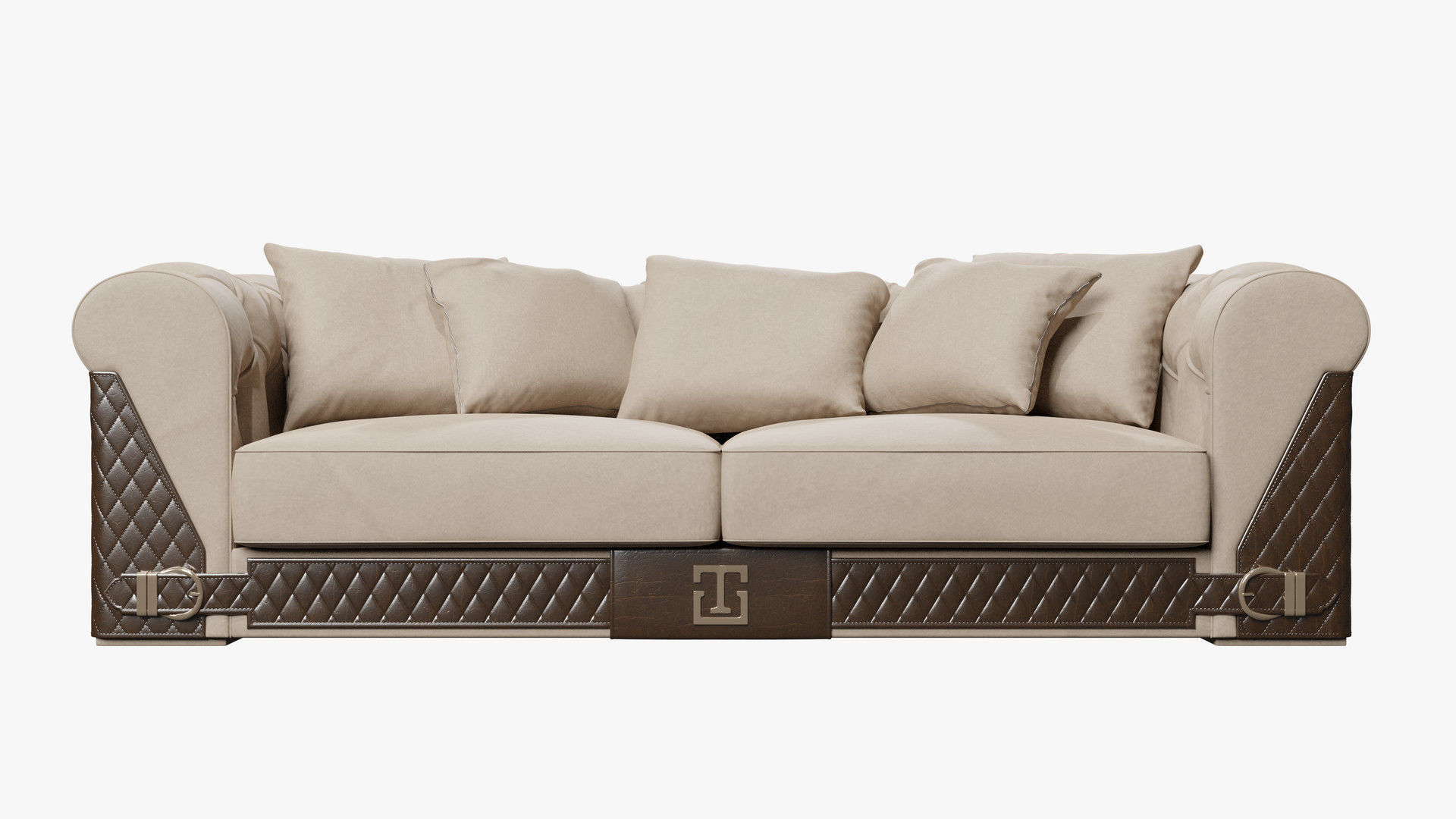 Sofa Tessarolo Antelope 3D model_1
