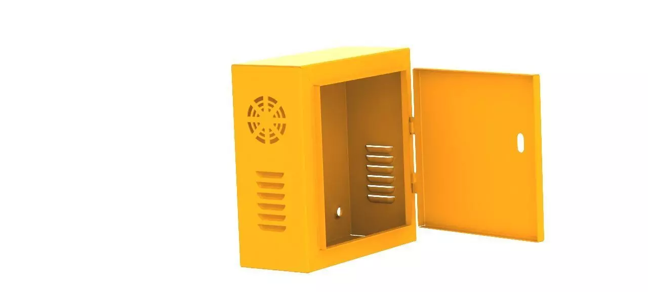 Electrical Enclosure 3D print model_0