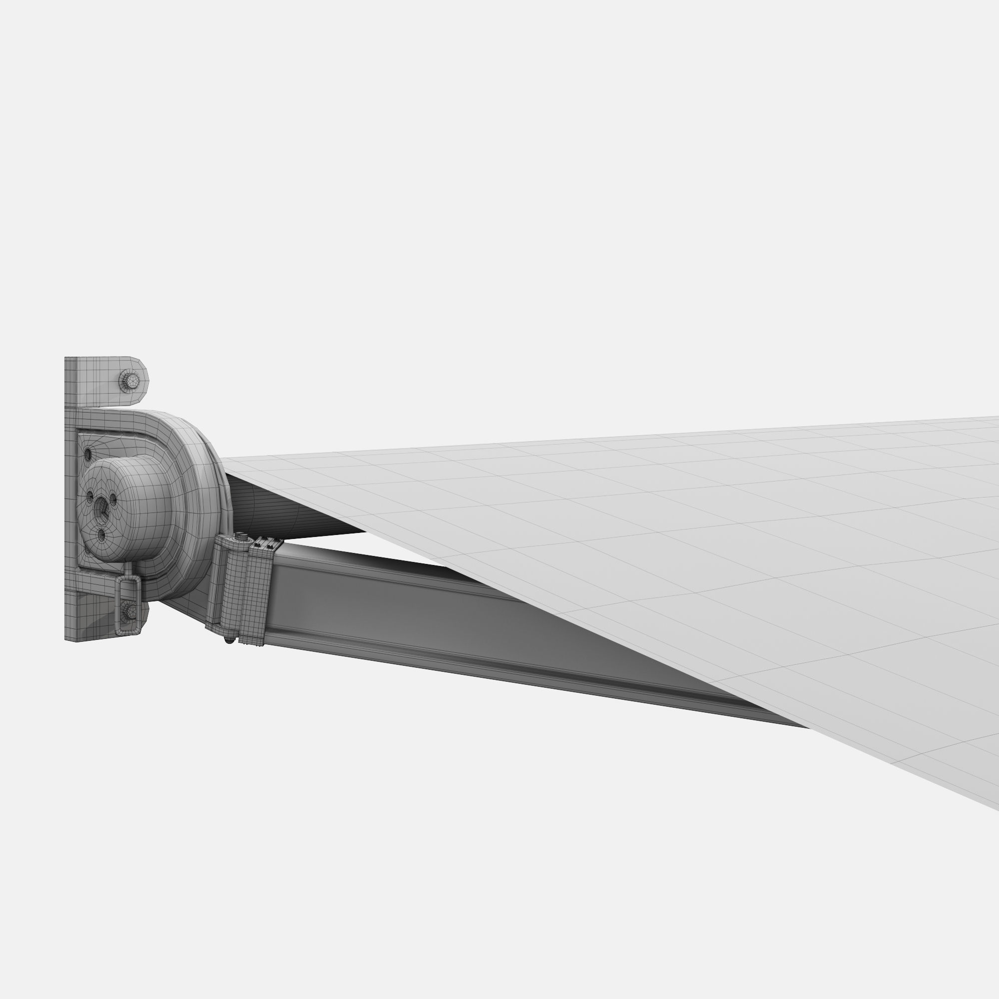 Awnings Striped Set 2 3D model_13