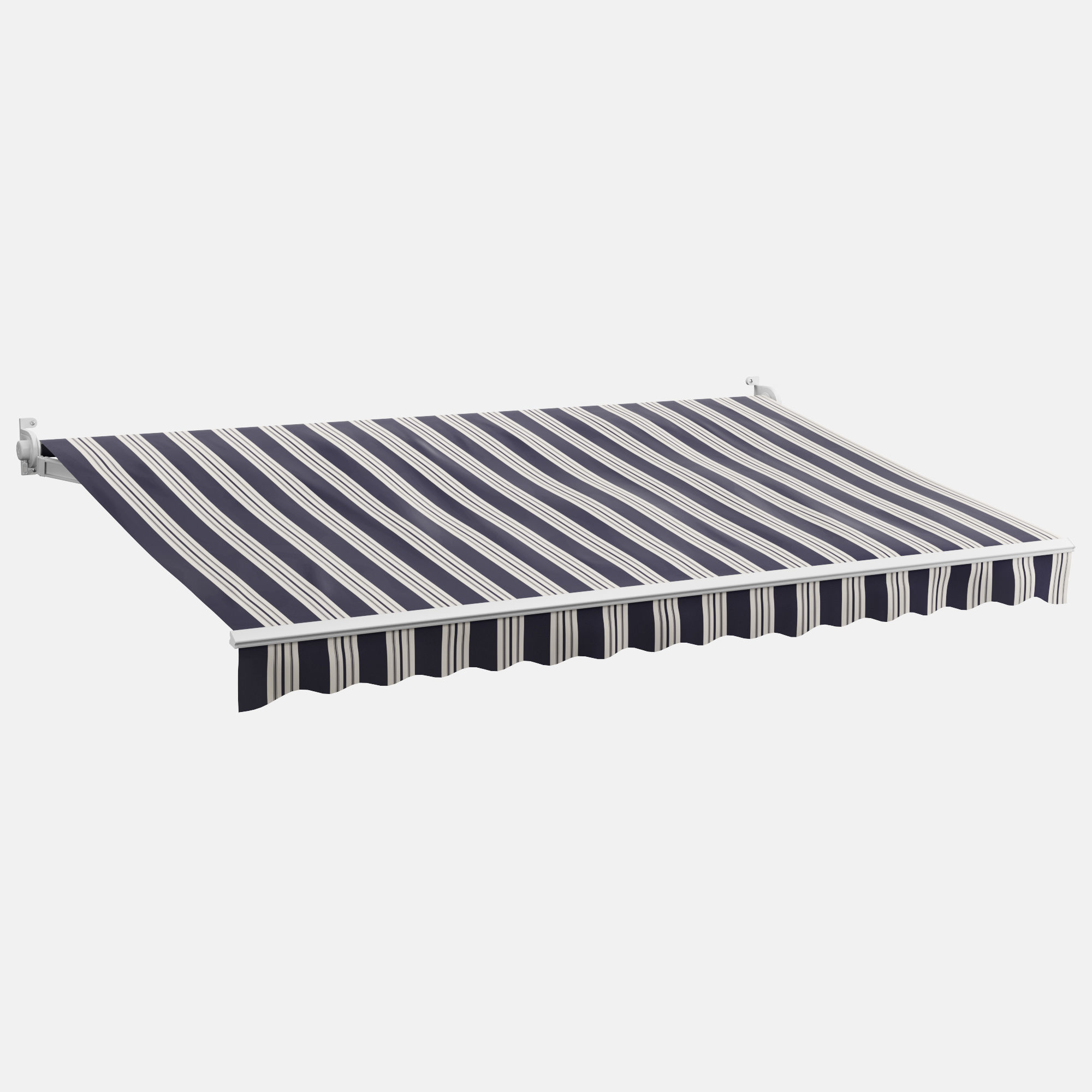 Awnings Striped Set 2 3D model_7