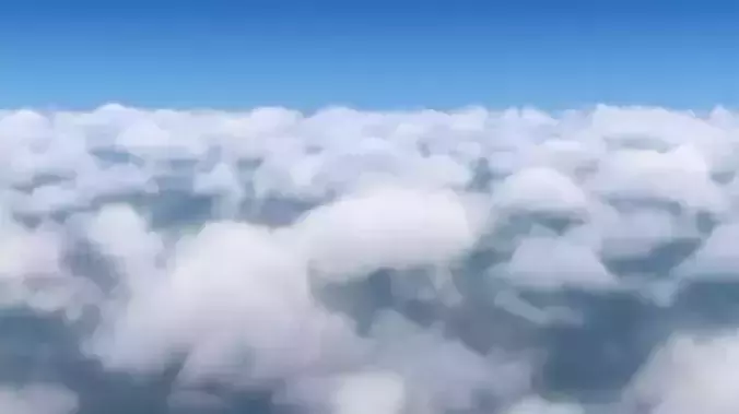 clouds above sky