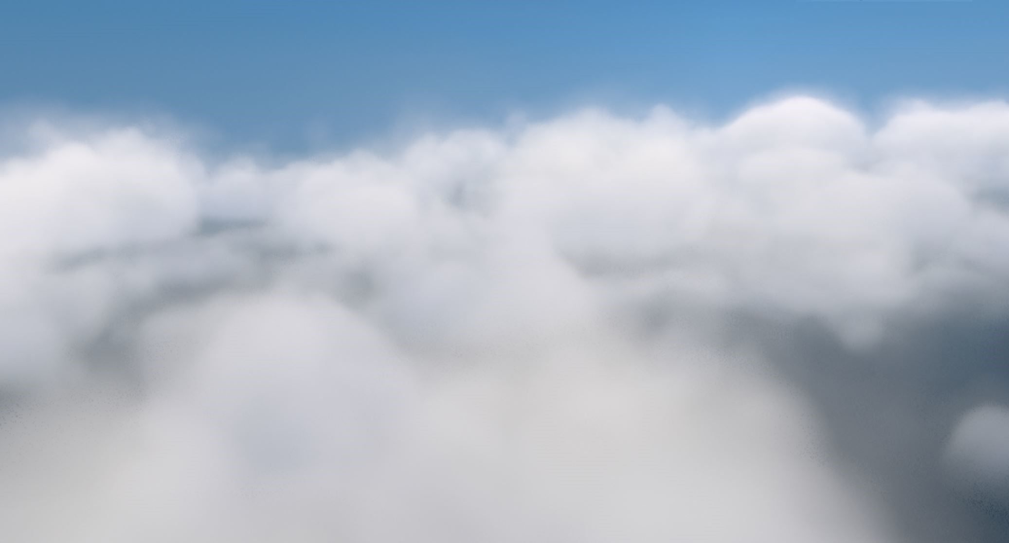 clouds above sky 3D model_4