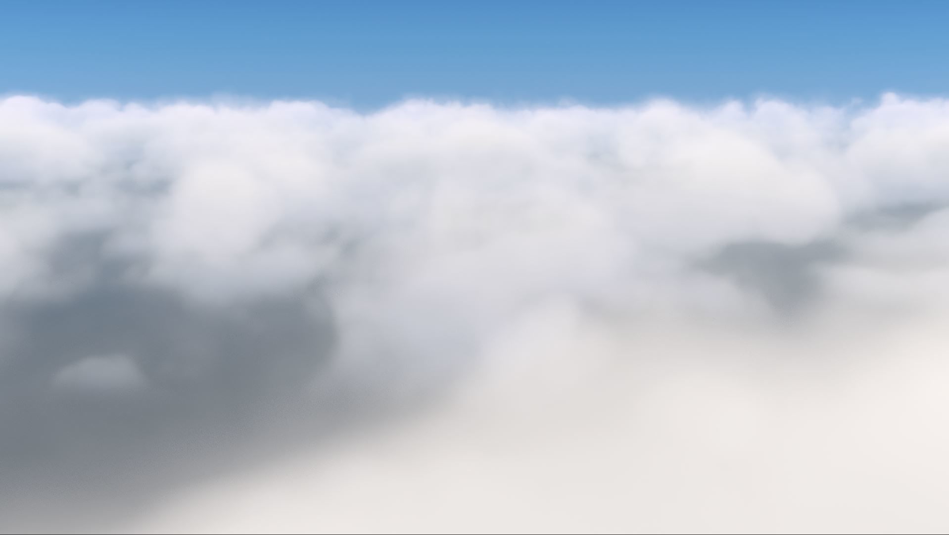 clouds above sky 3D model_3