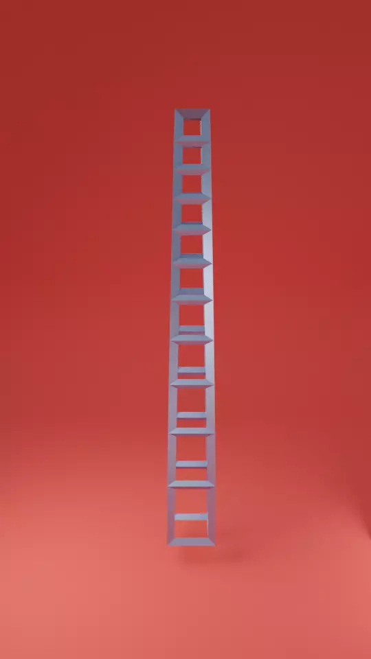 Small Electric Pylon Low-poly 3D model_0