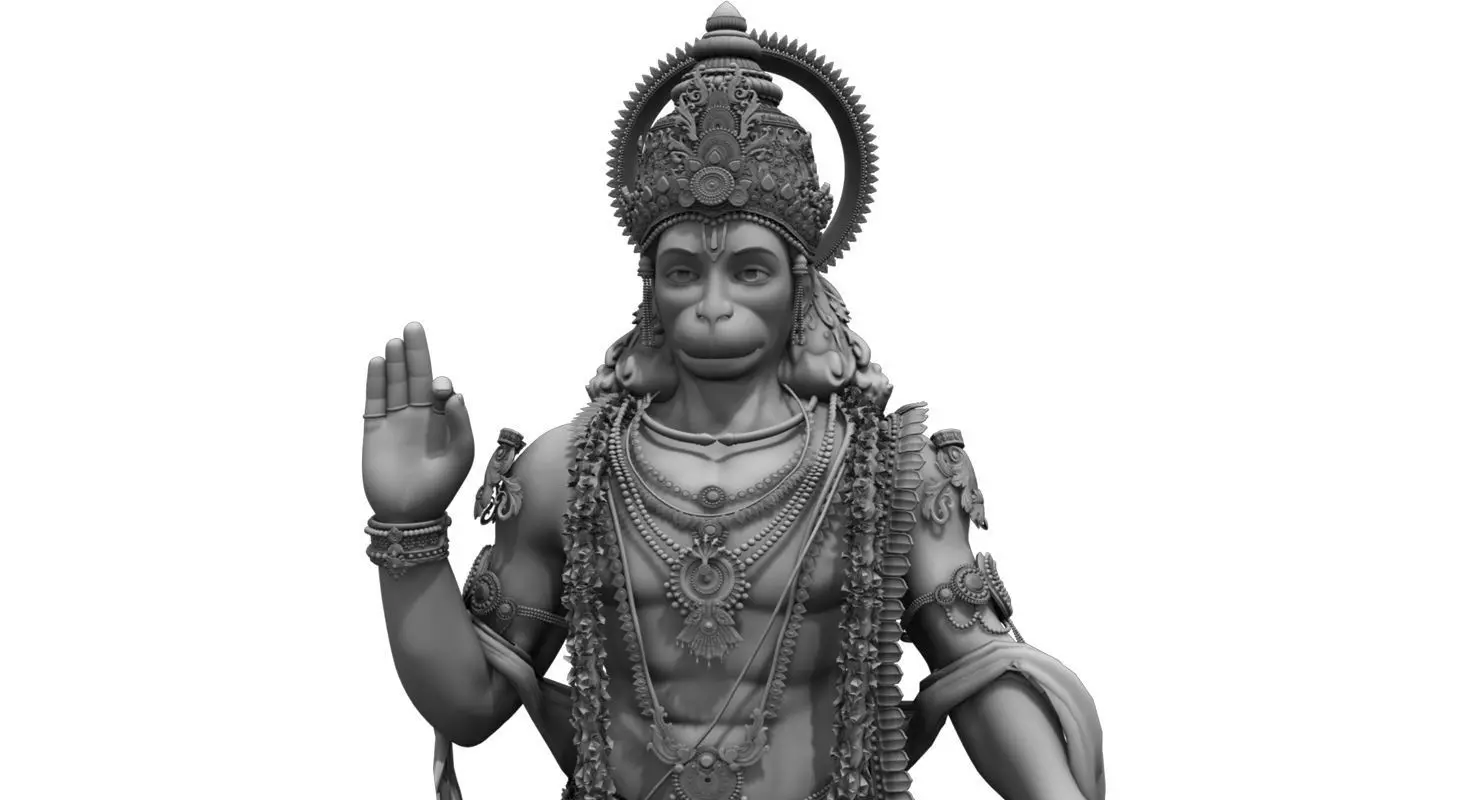 hanuman 3d model final 3D model_0
