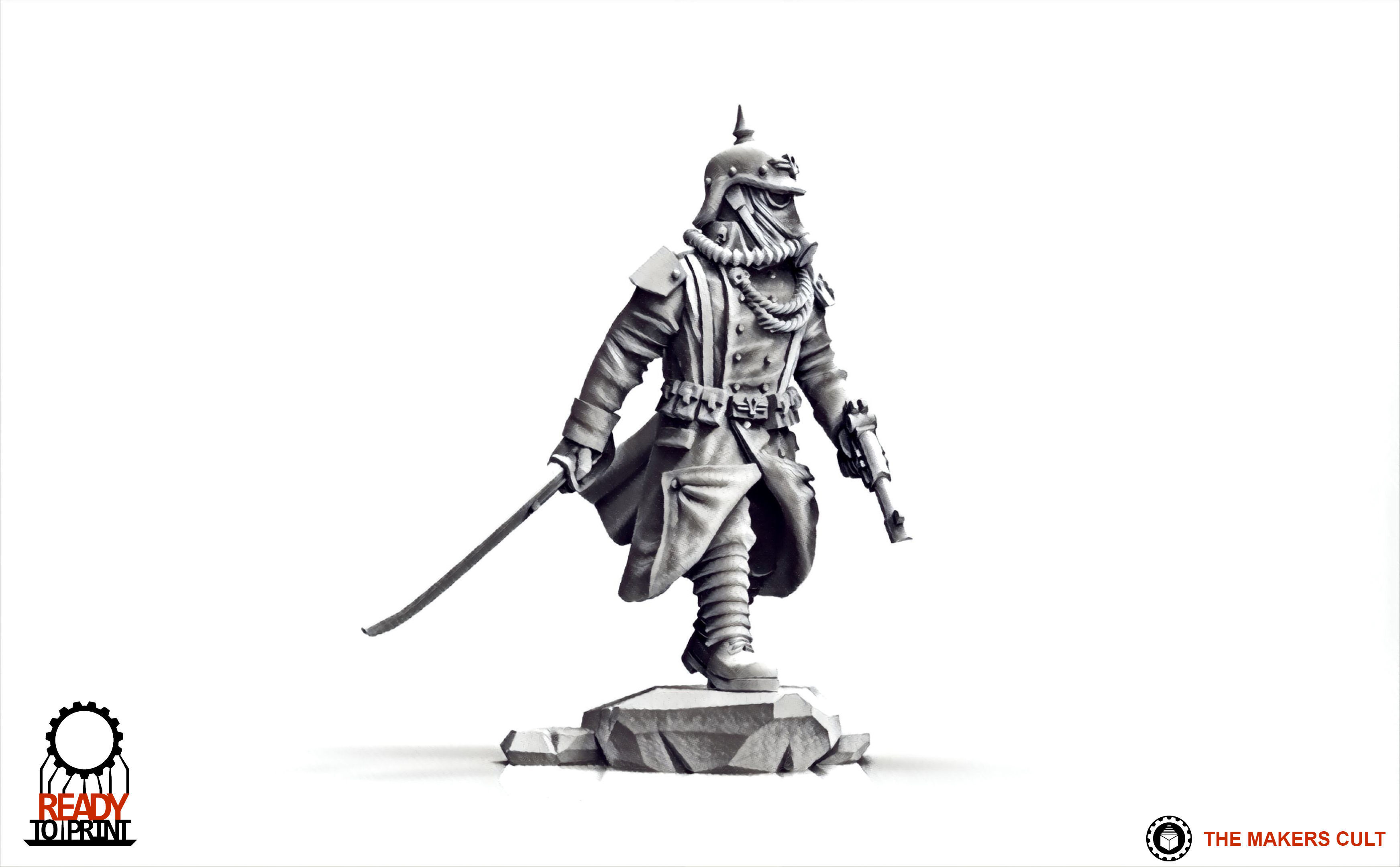 Valour Korps - Sergeant Walther 3D print model_10