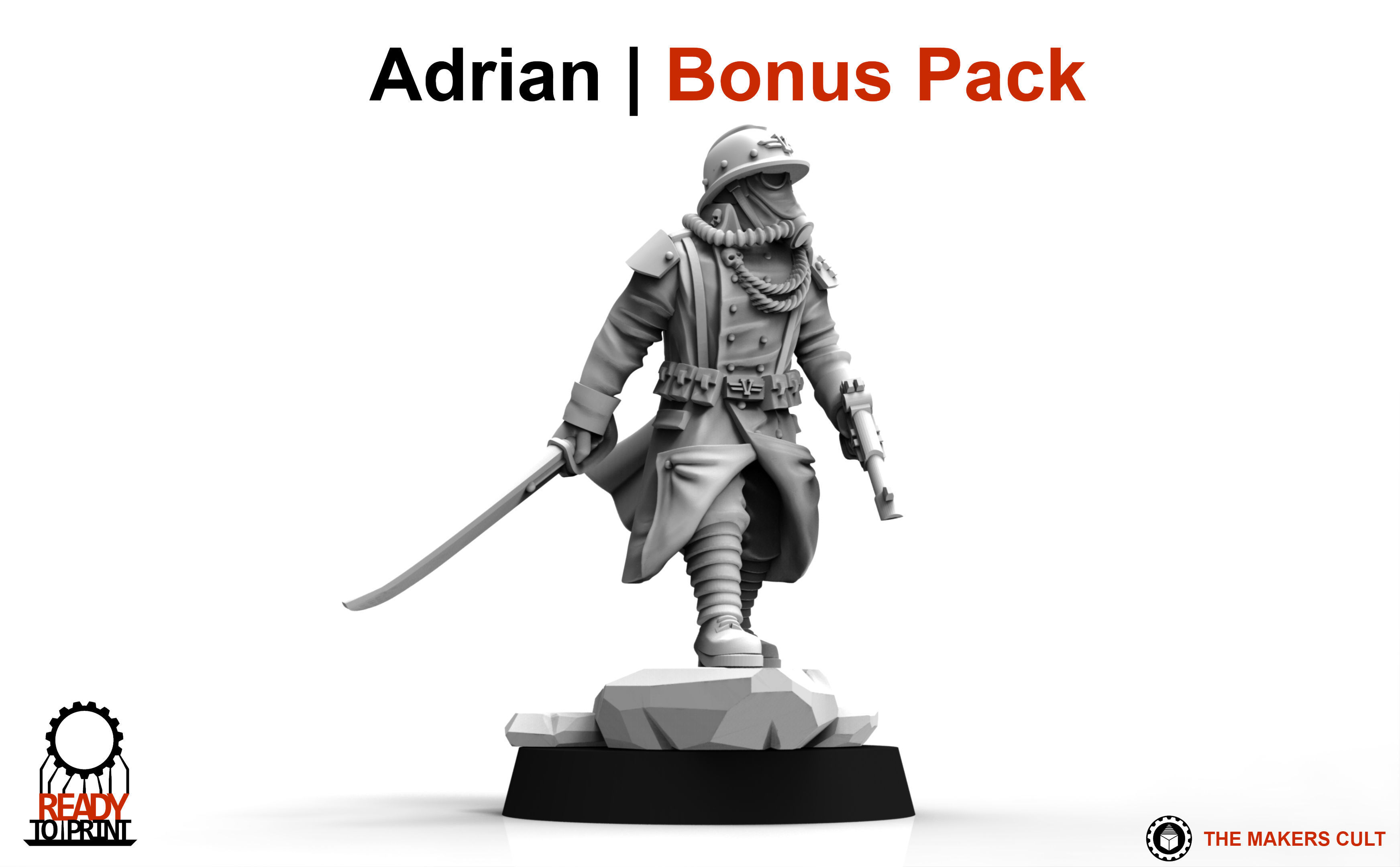 Valour Korps - Sergeant Walther 3D print model_2