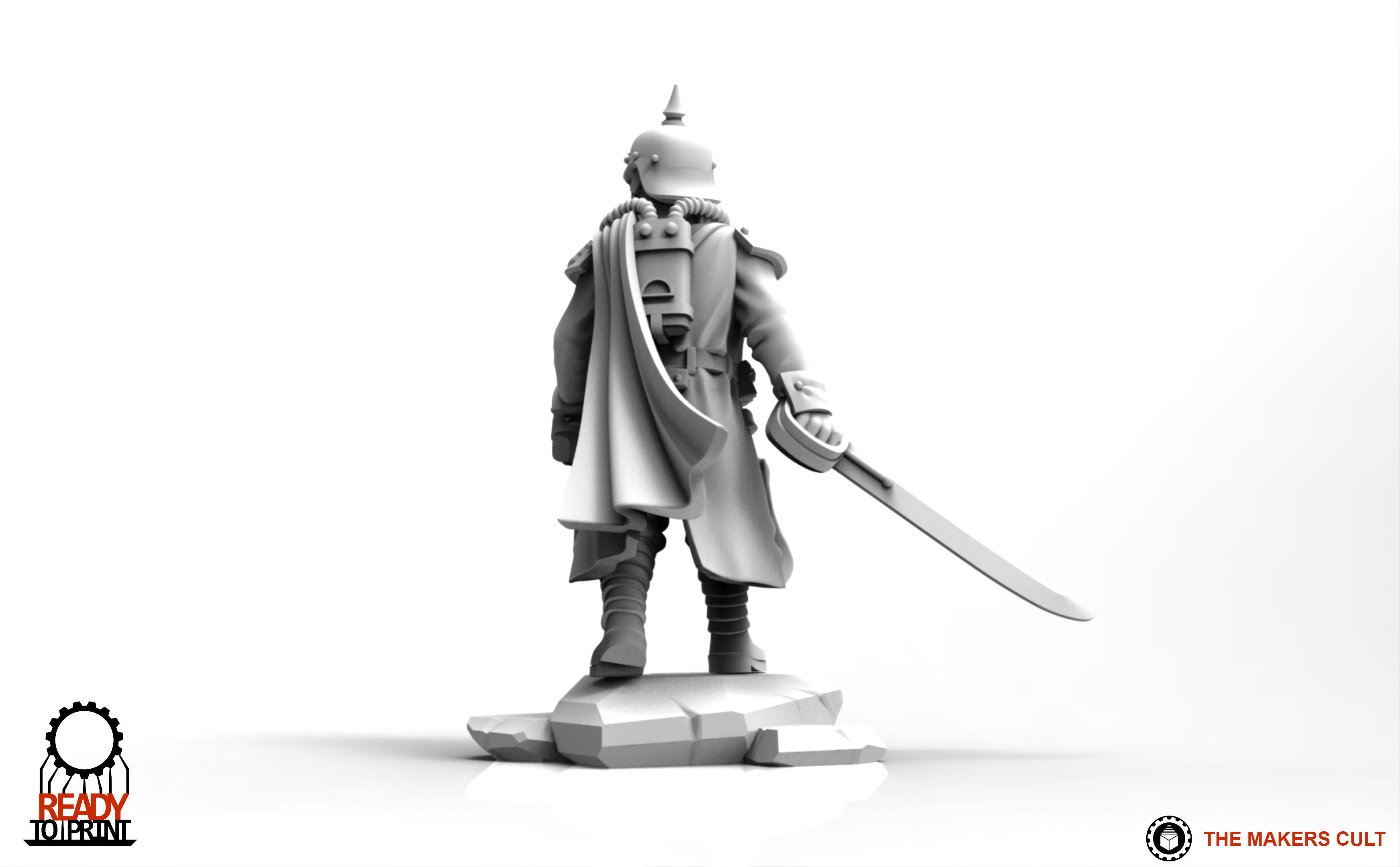 Valour Korps - Sergeant Walther 3D print model_15