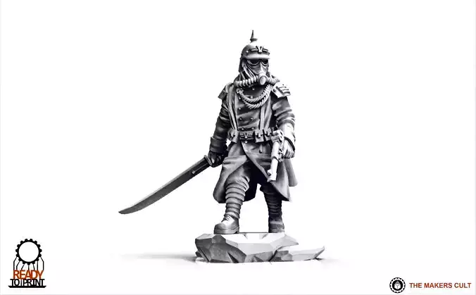 Valour Korps - Sergeant Walther 3D print model