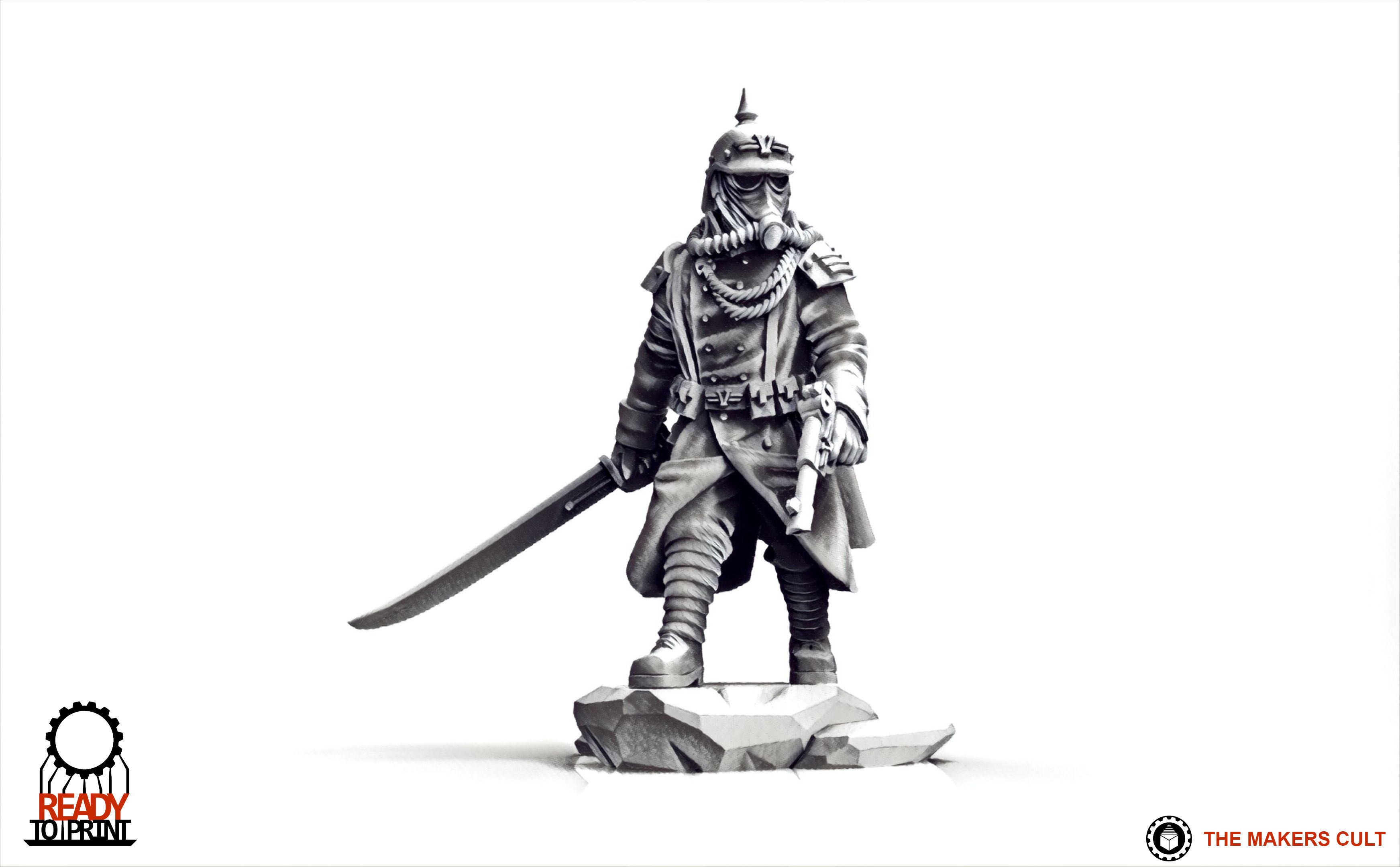 Valour Korps - Sergeant Walther 3D print model_0