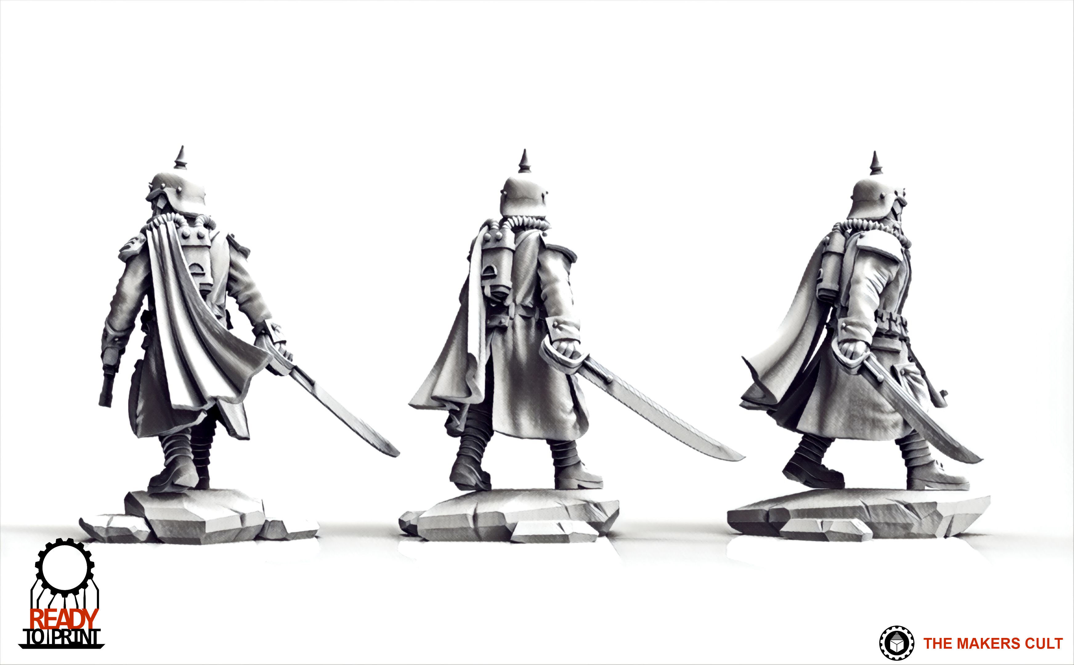 Valour Korps - Sergeant Walther 3D print model_9