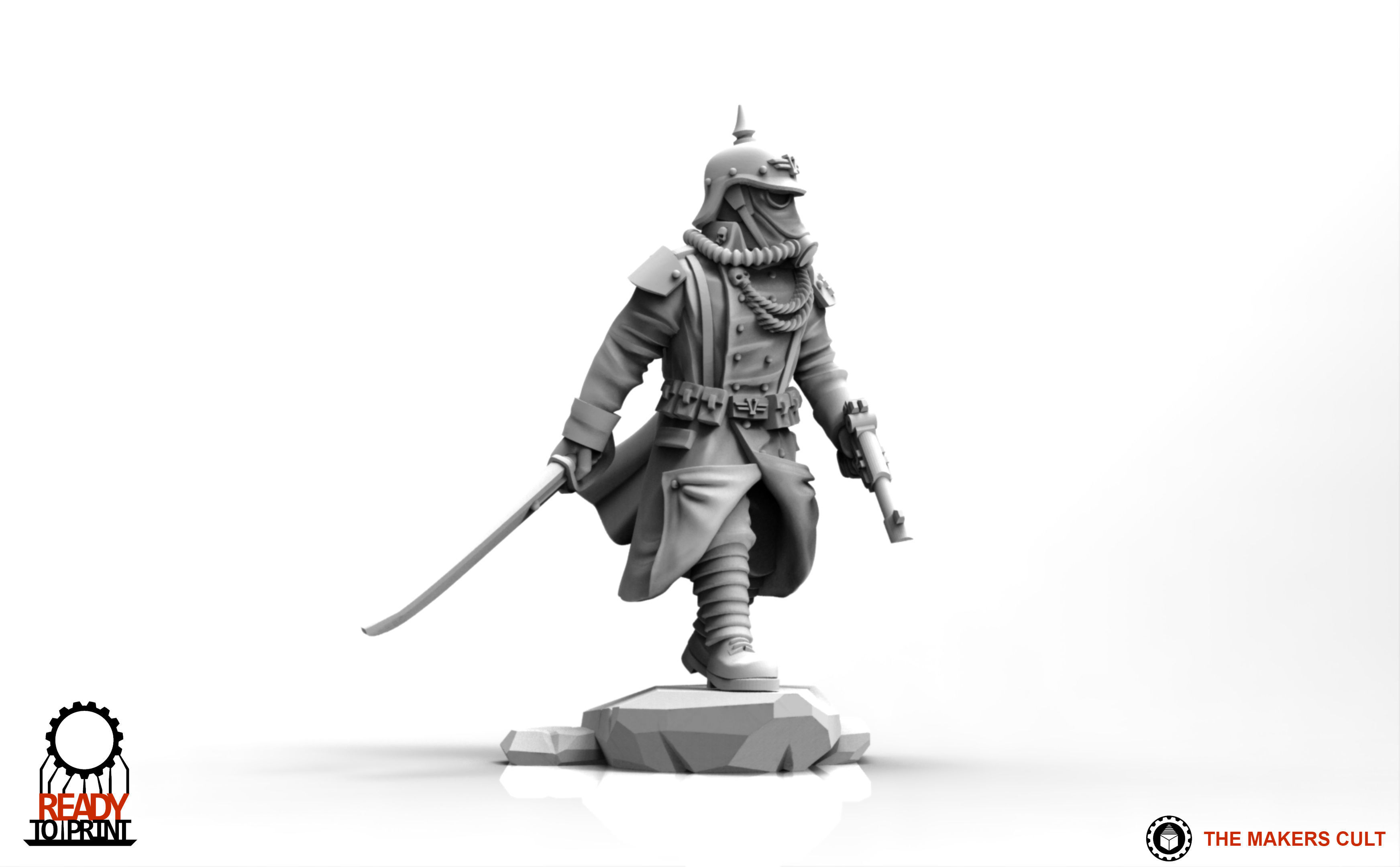 Valour Korps - Sergeant Walther 3D print model_16