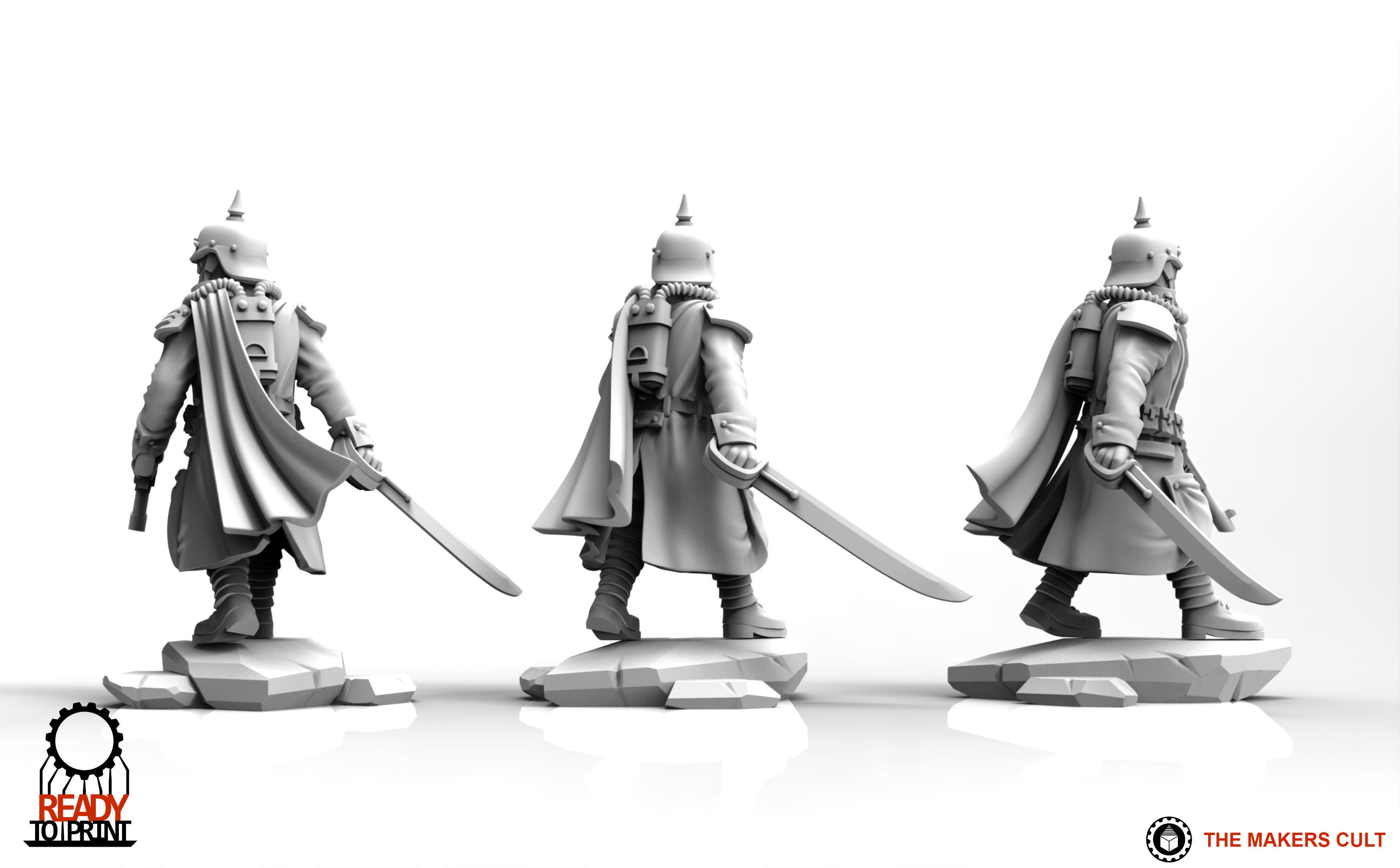 Valour Korps - Sergeant Walther 3D print model_19