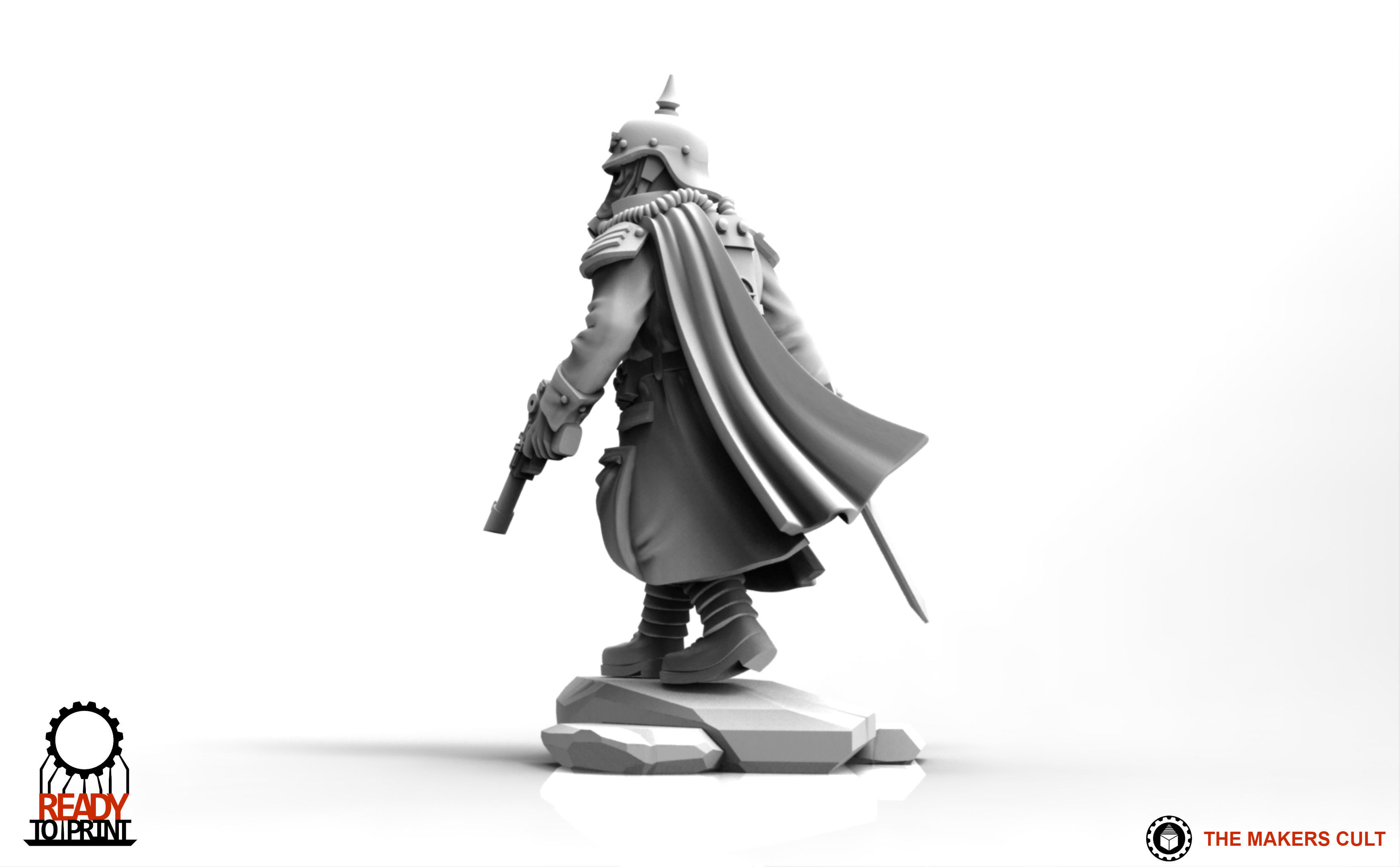 Valour Korps - Sergeant Walther 3D print model_14