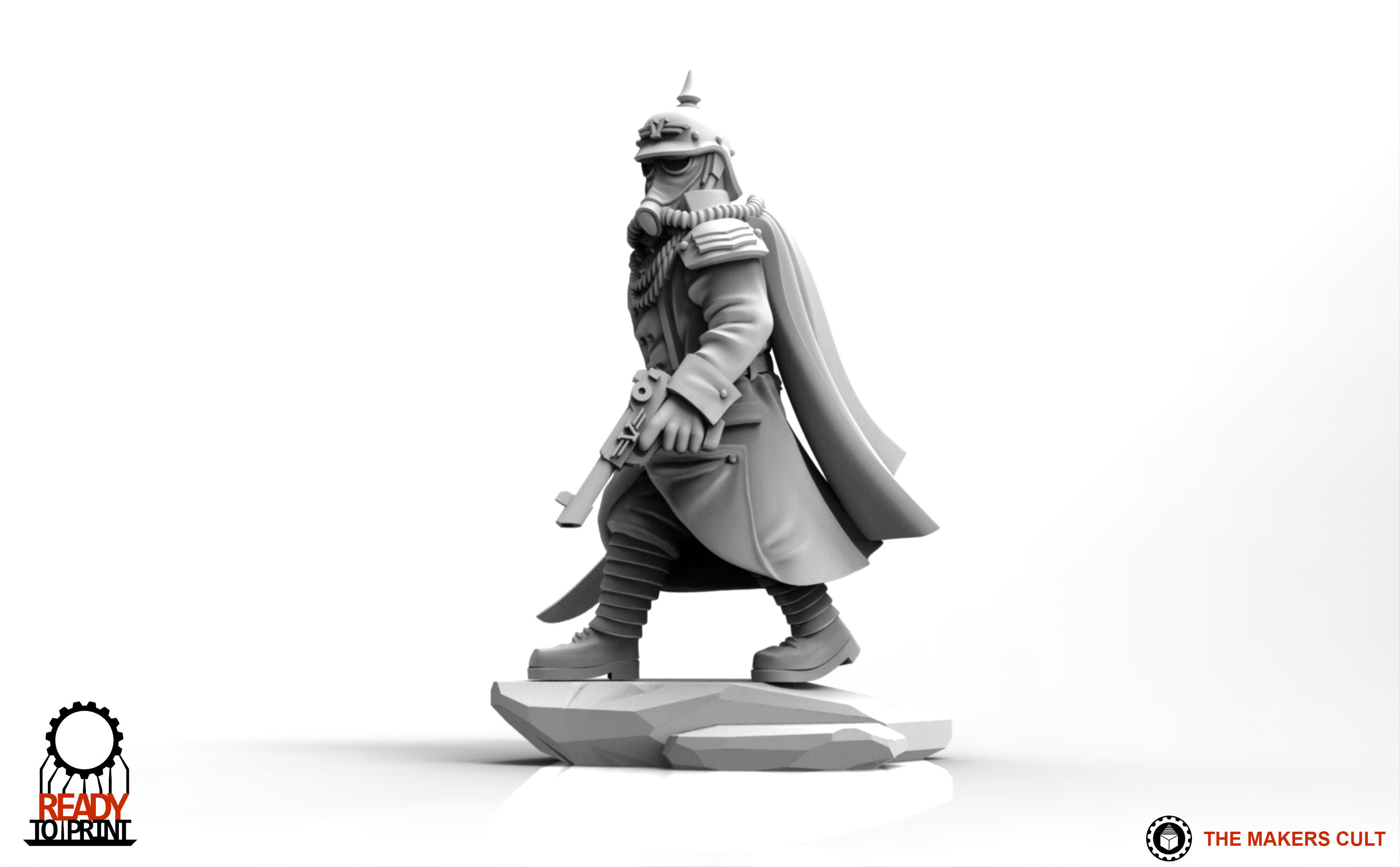 Valour Korps - Sergeant Walther 3D print model_13