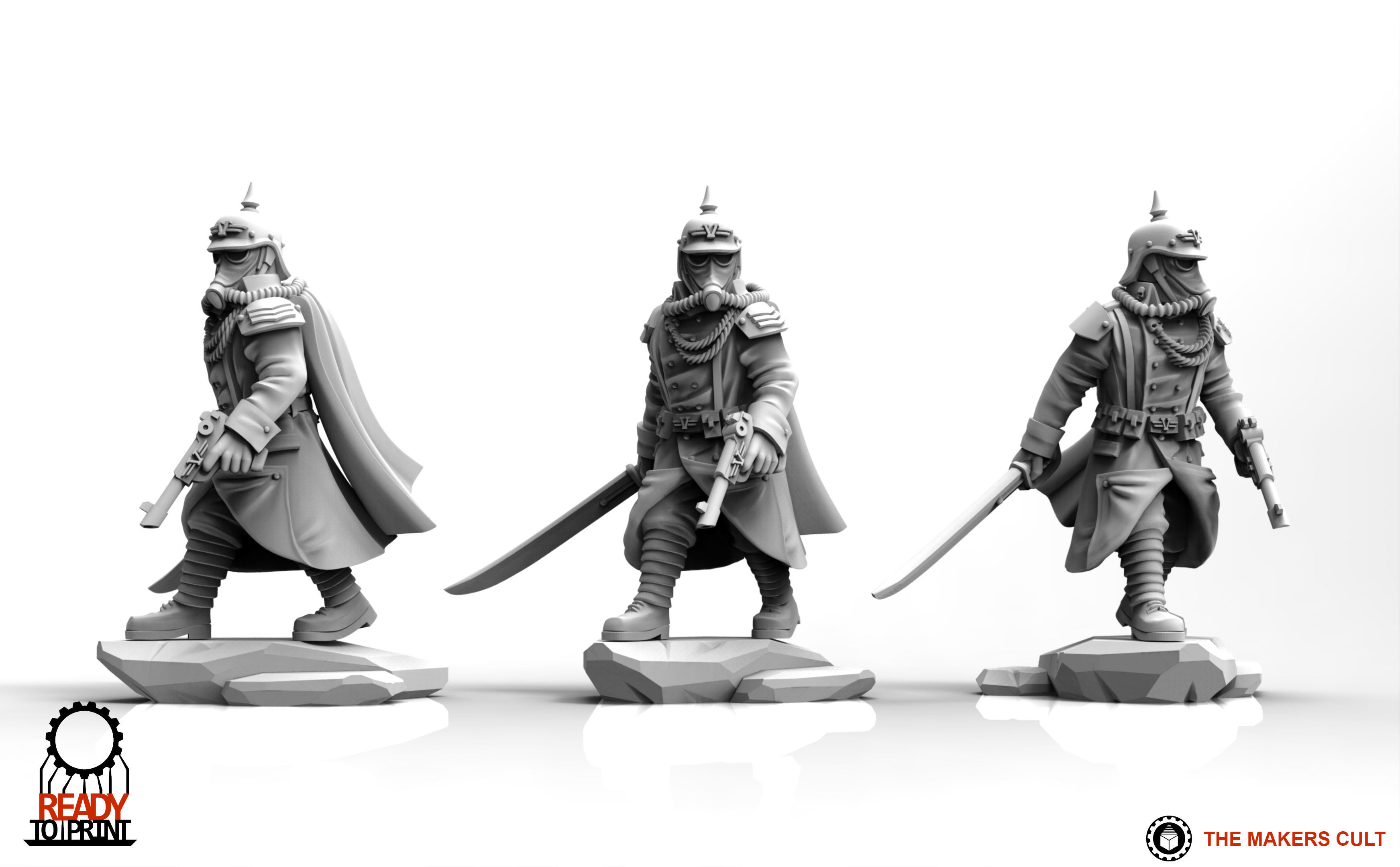 Valour Korps - Sergeant Walther 3D print model_18