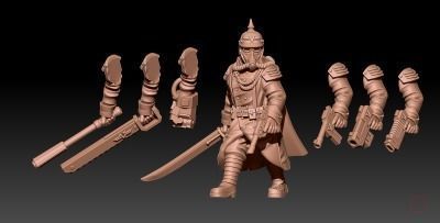 Valour Korps - Sergeant Walther 3D print model_3