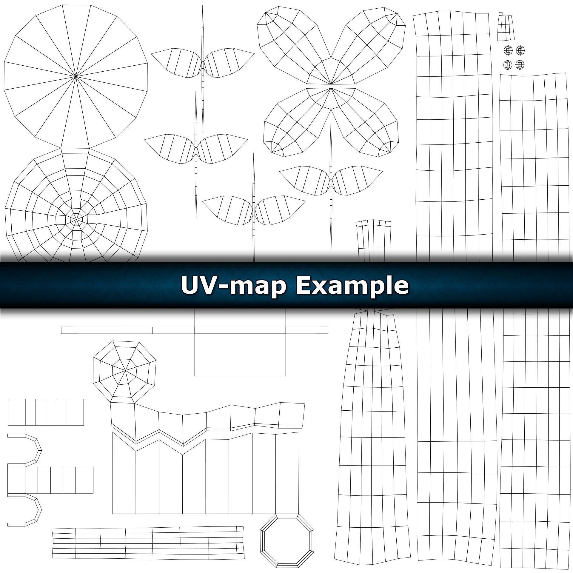 Wall Fixture 1 PBR Low-poly 3D model_13