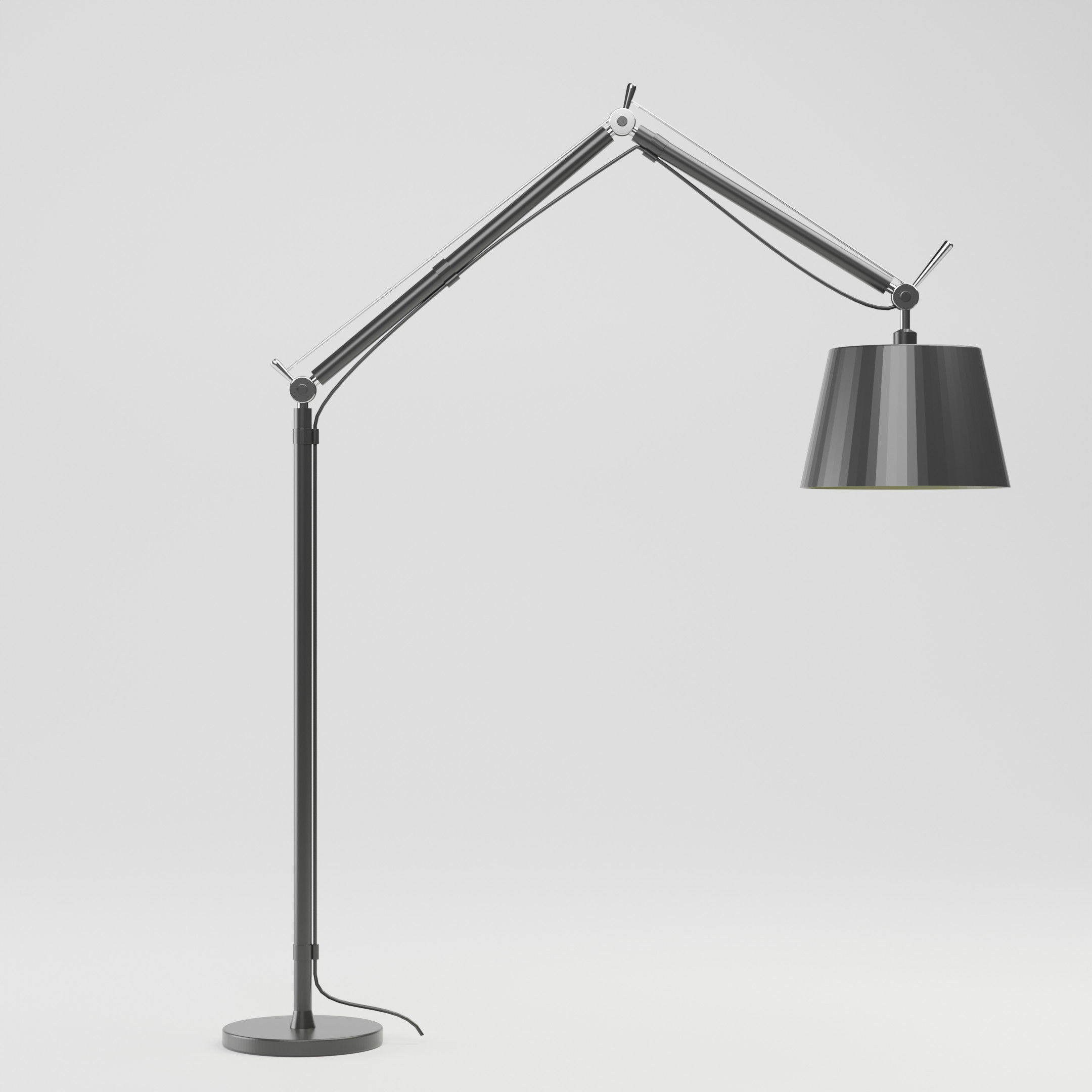 Tolomeo Mega Floor Lamp Low-poly 3D model_2