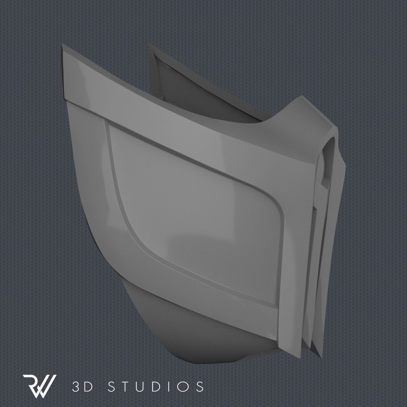 MK11 Scorpion Mask V3 - STL File 3D print model_5