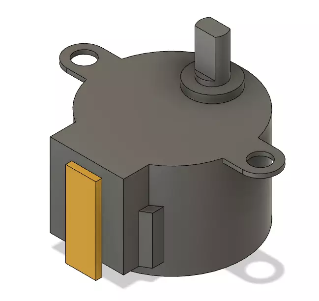 Stepper Motor 3D print model_0