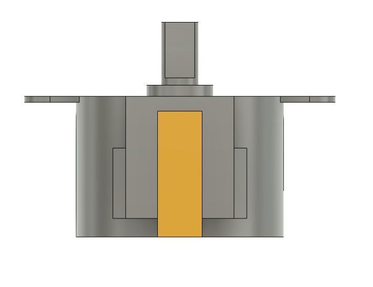 Stepper Motor 3D print model_4