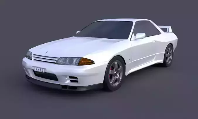 Nissan Skyline GTR R32 3D model