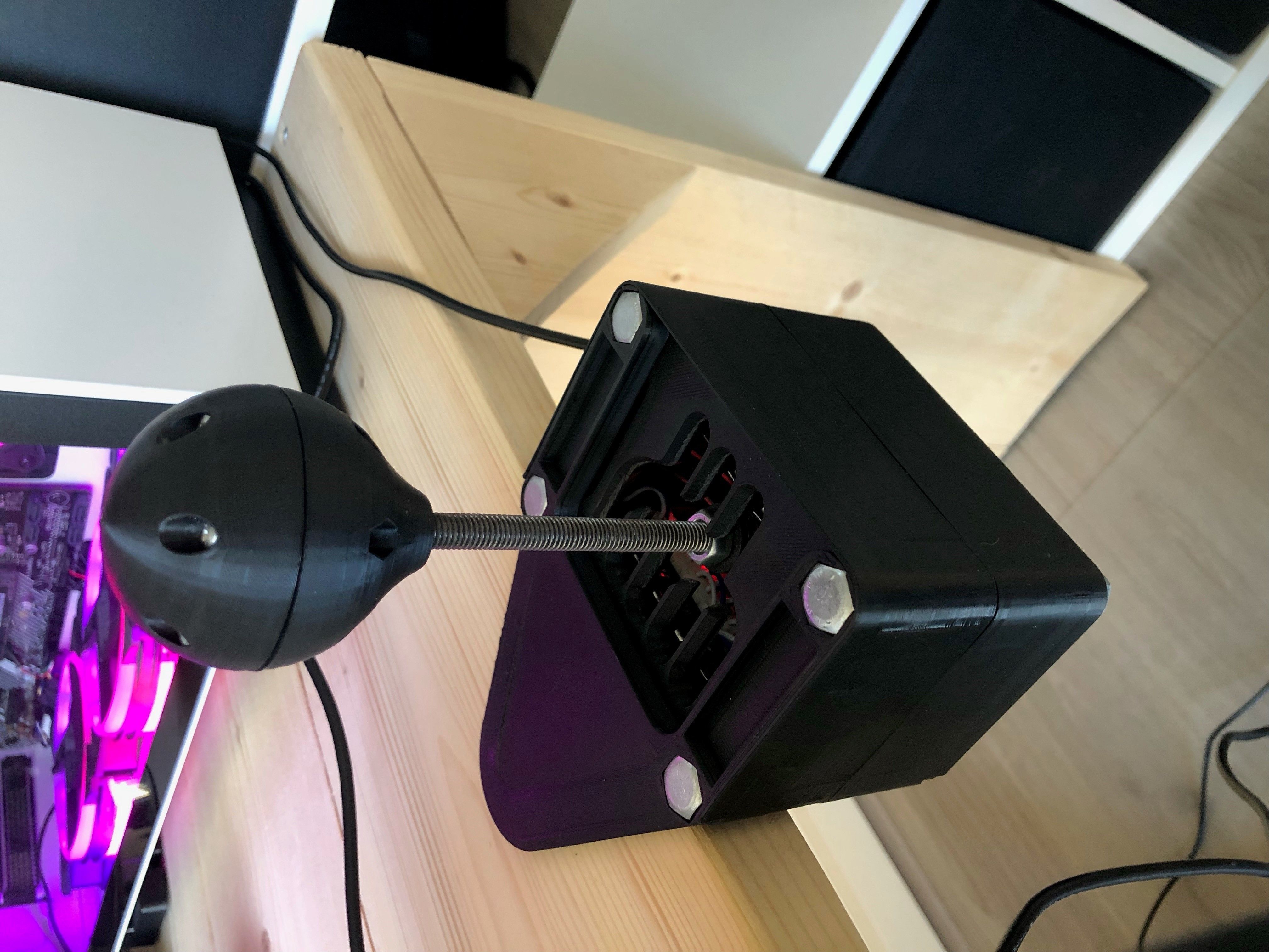 7 Speed Shifter for Sim Racing 3D print model_2