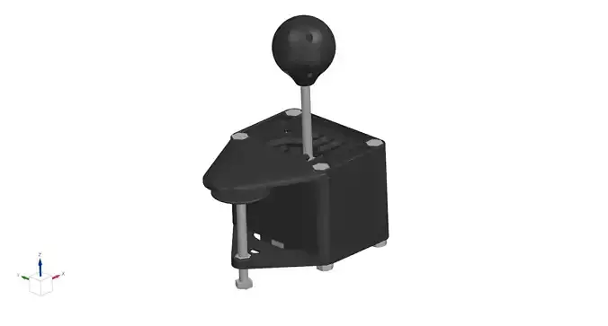 7 Speed Shifter for Sim Racing 3D print model