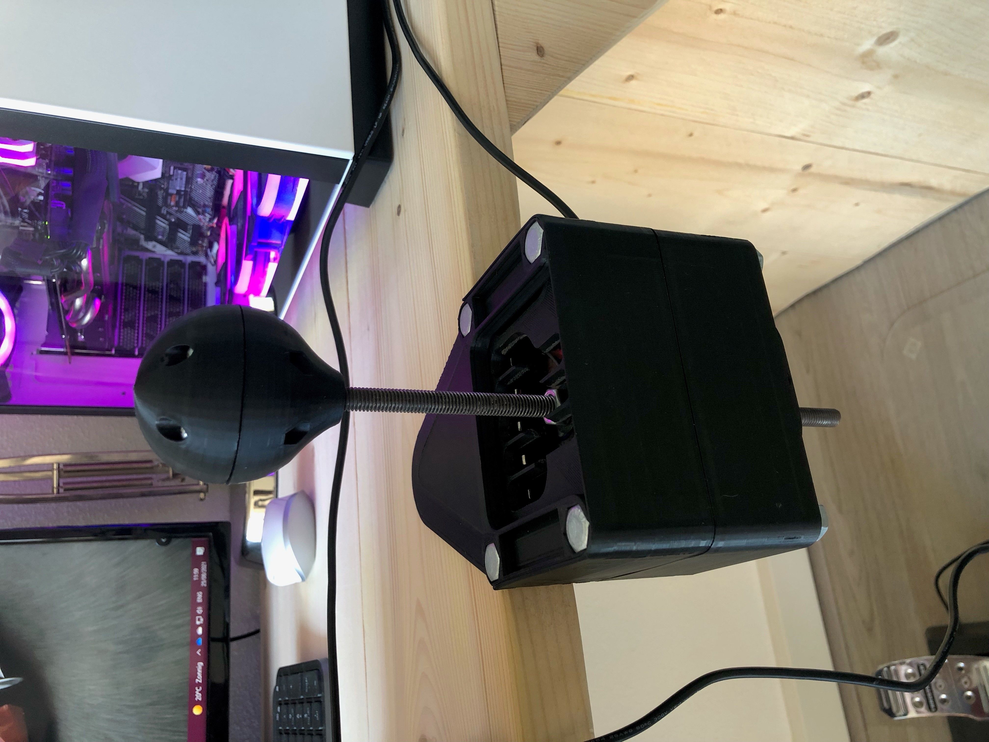 7 Speed Shifter for Sim Racing 3D print model_7