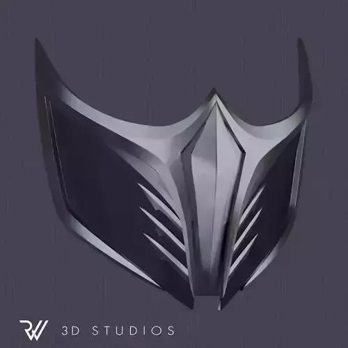 MK11 Aftermath Sub-Zero Mask - STL File