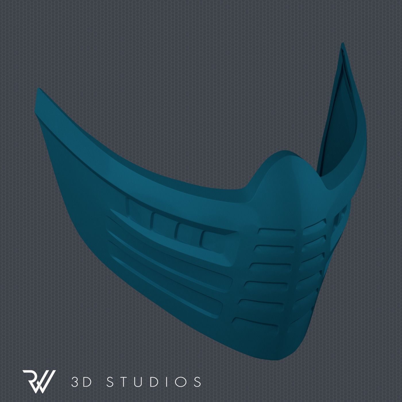 MK11 Aftermath Frost Mask - STL File 3D print model_1