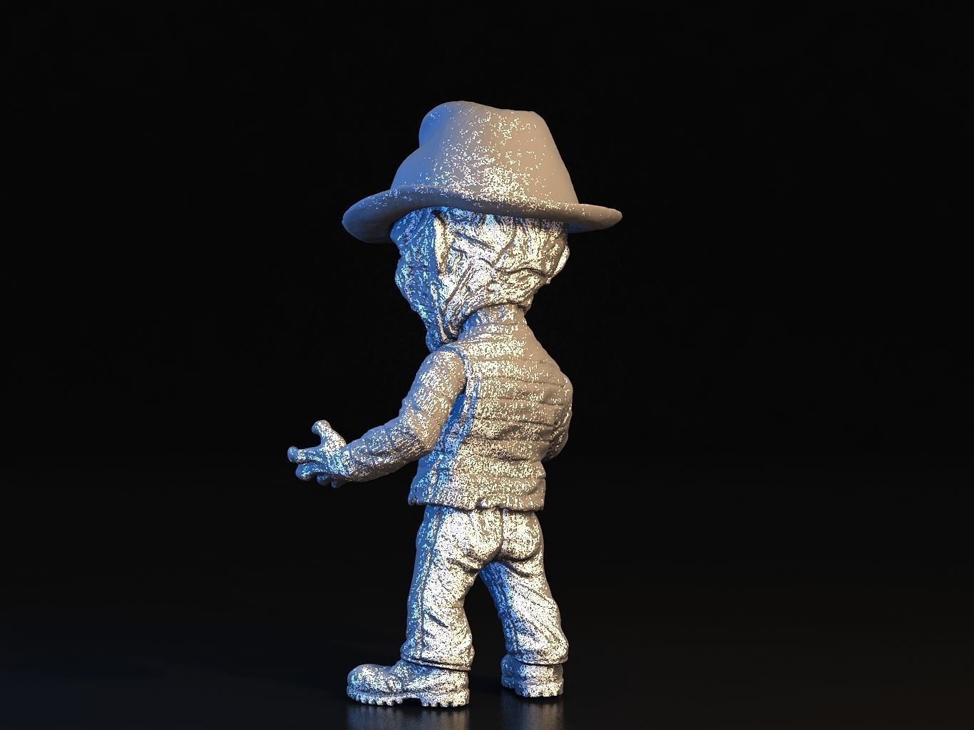Freddy Krueger SD 3D model_29