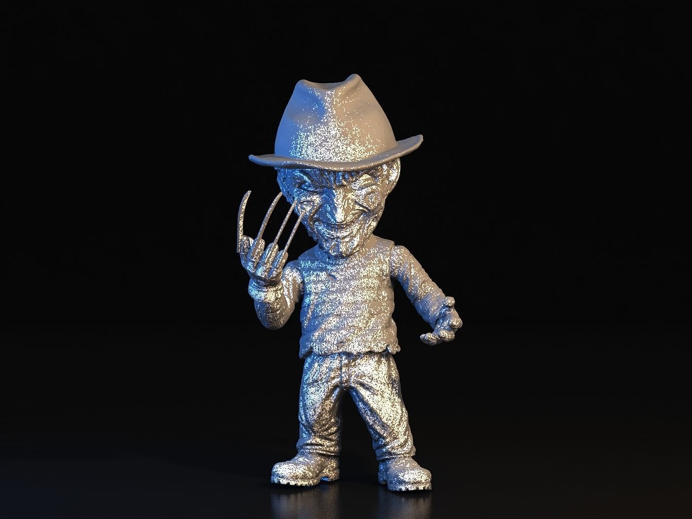 Freddy Krueger SD 3D model_32