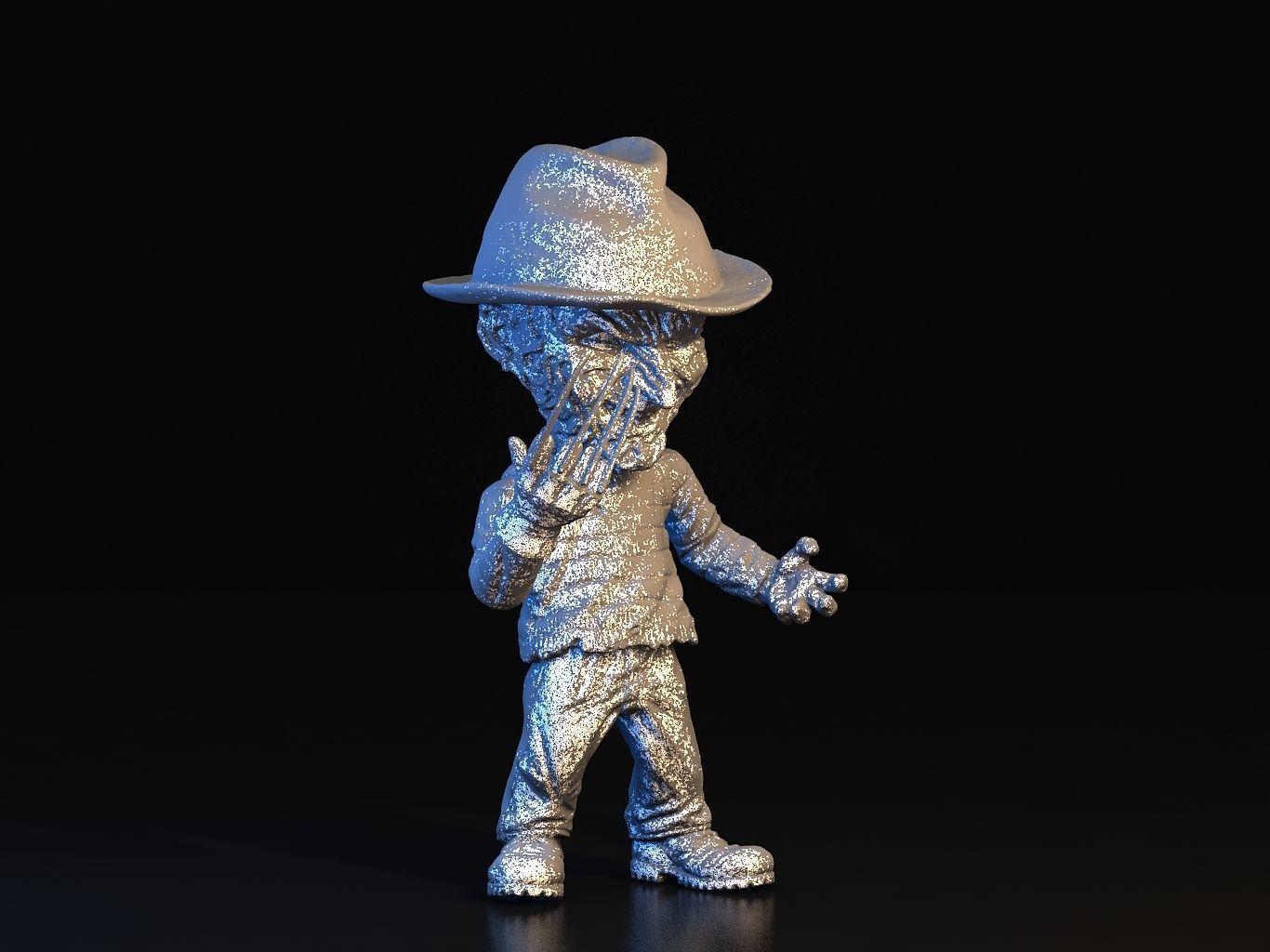 Freddy Krueger SD 3D model_25