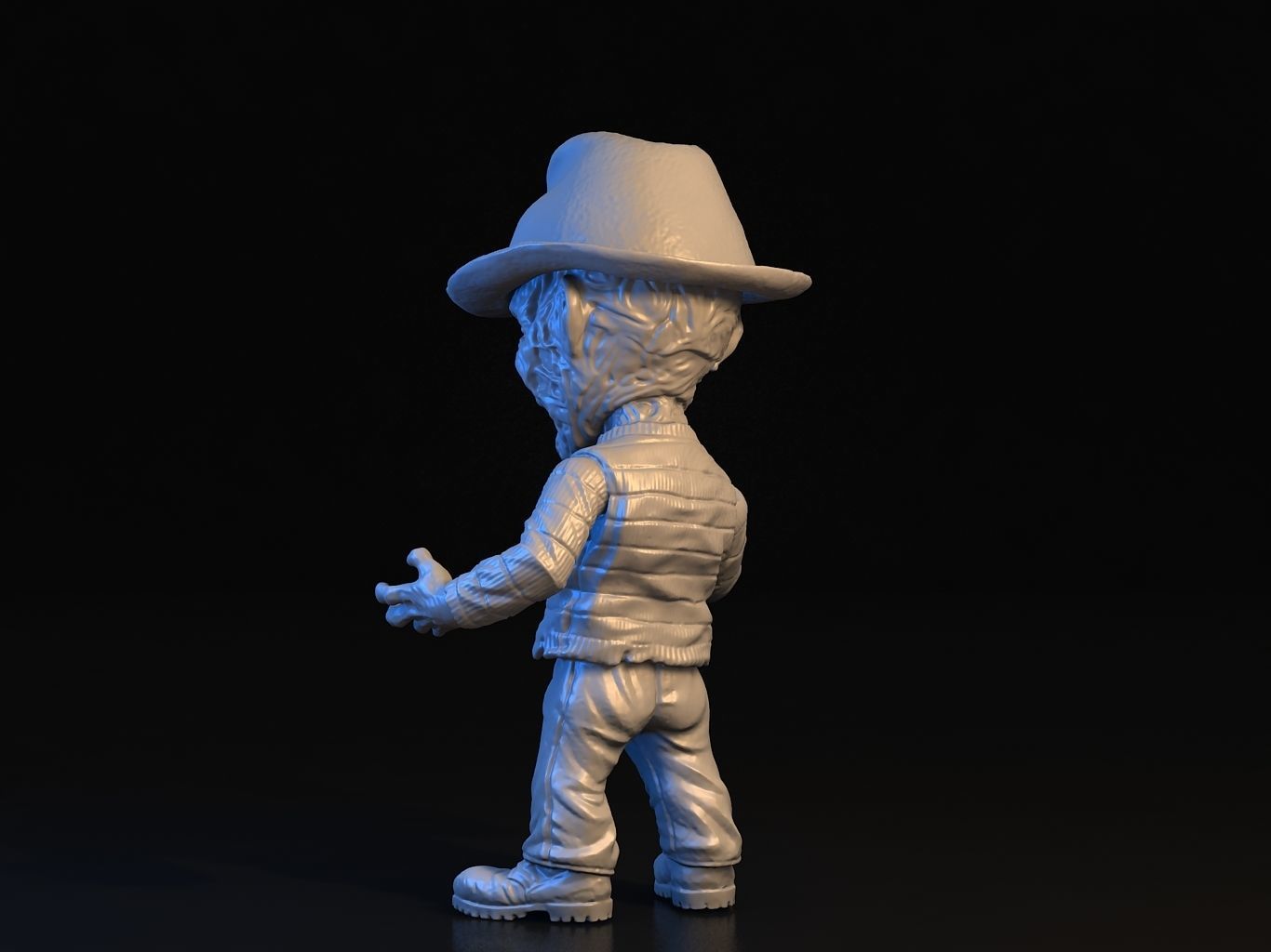 Freddy Krueger SD 3D model_20