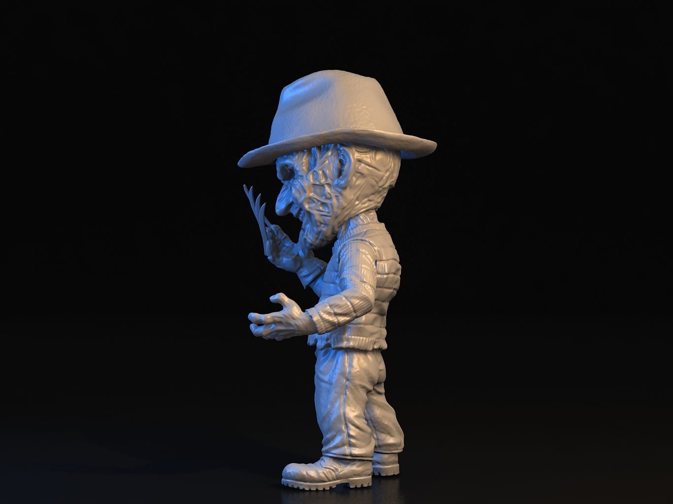 Freddy Krueger SD 3D model_21