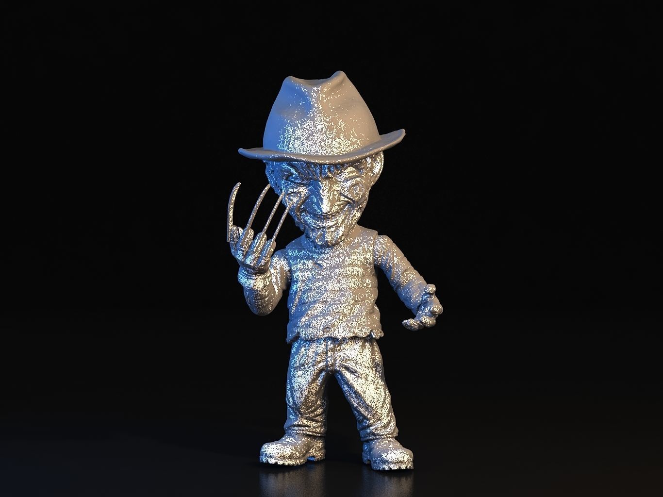 Freddy Krueger SD 3D model_24