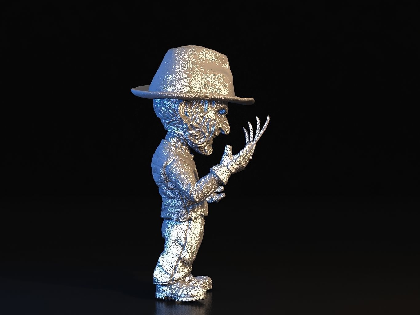 Freddy Krueger SD 3D model_26