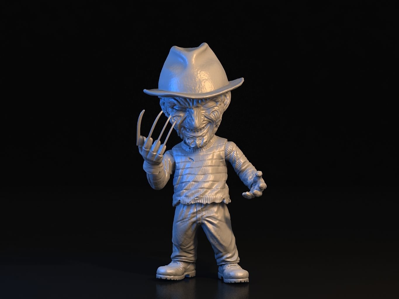 Freddy Krueger SD 3D model_15
