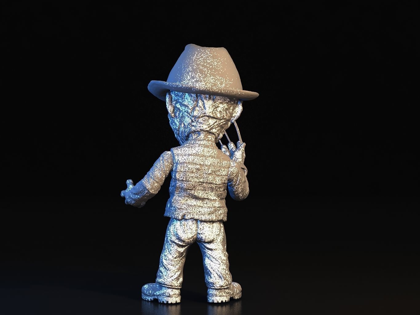 Freddy Krueger SD 3D model_28