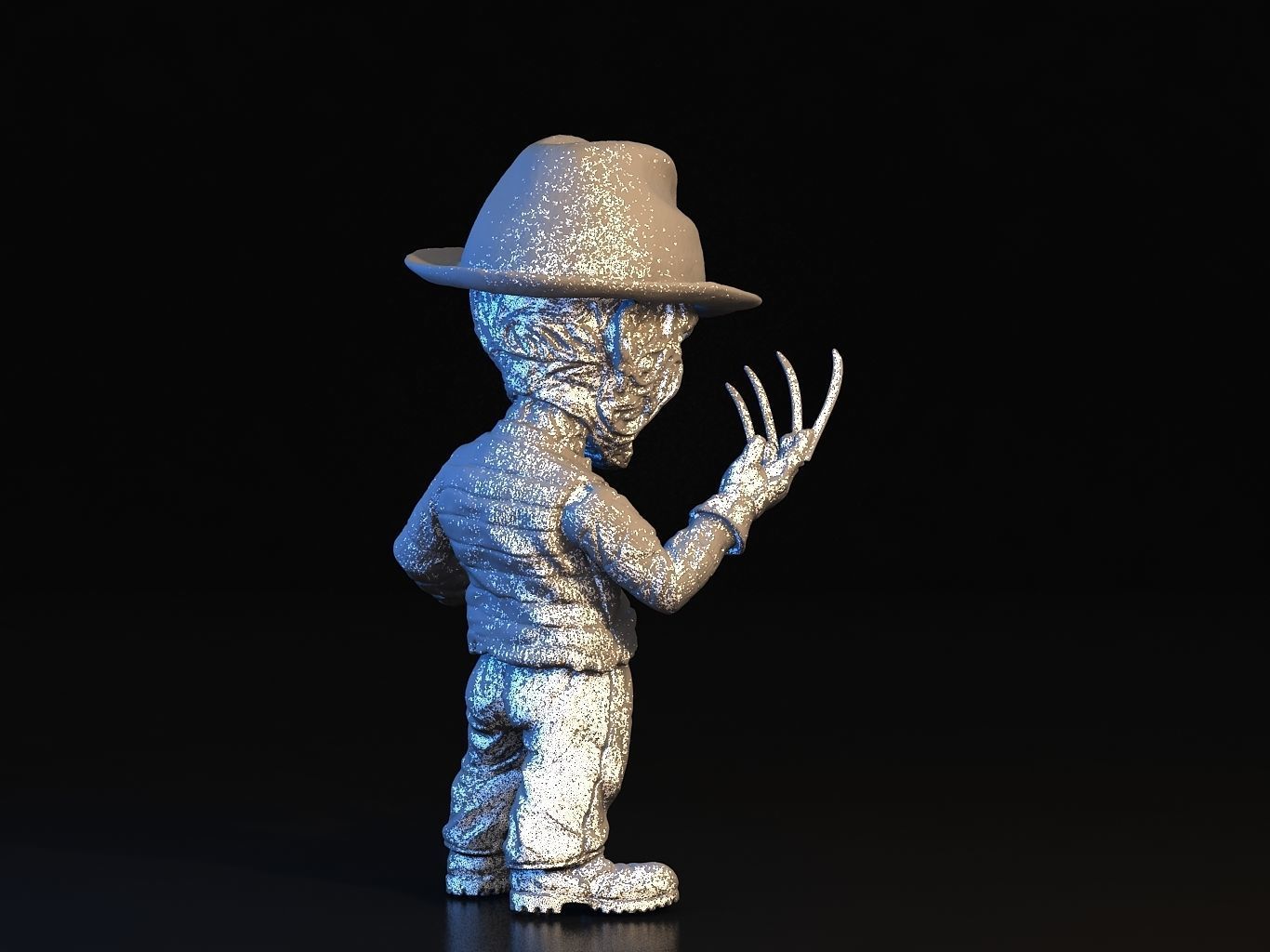 Freddy Krueger SD 3D model_27