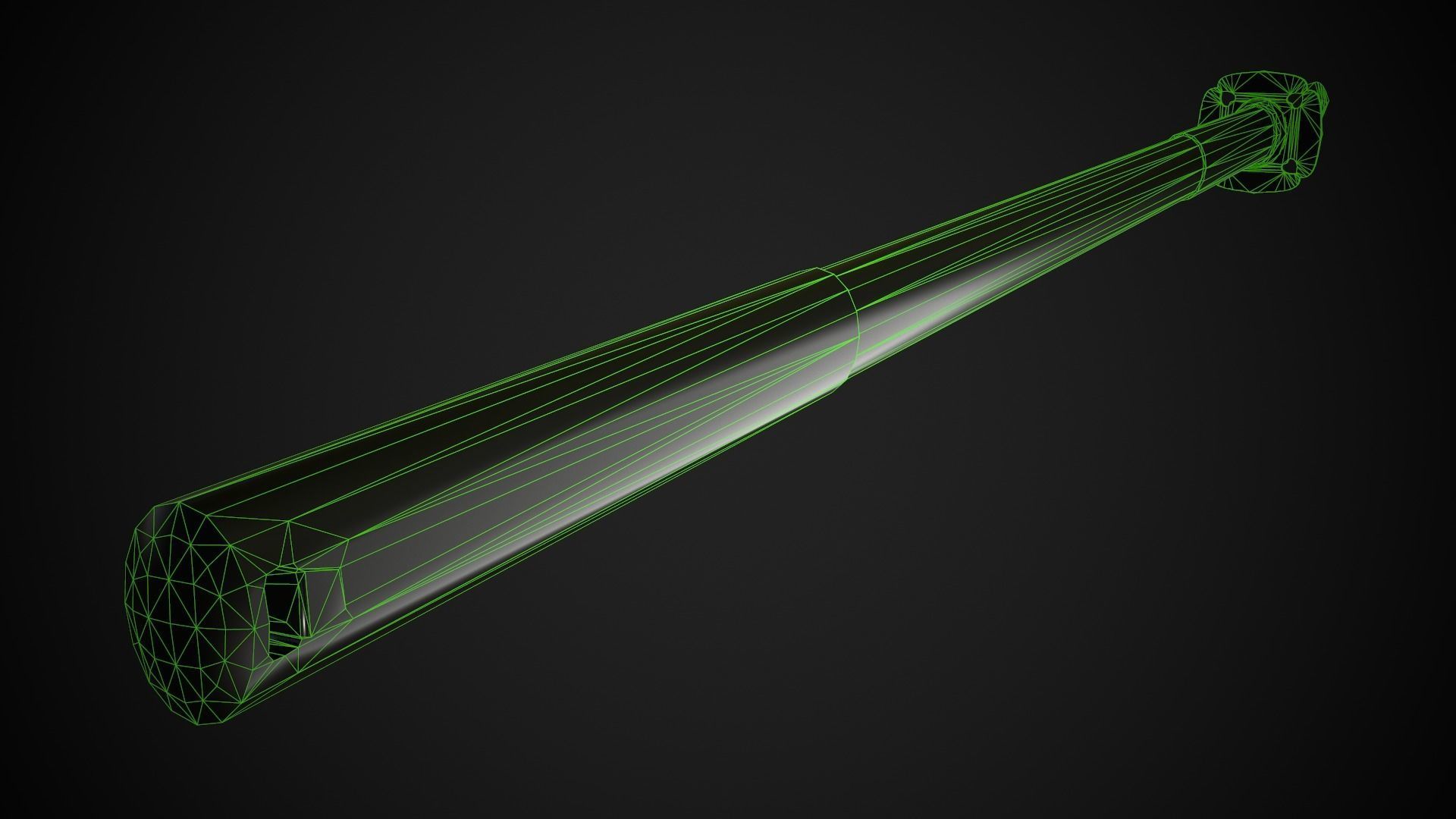 Spear and Glaive A1 Low-poly 3D model_12