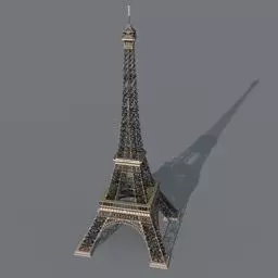 Eiffel tower Free 3D model