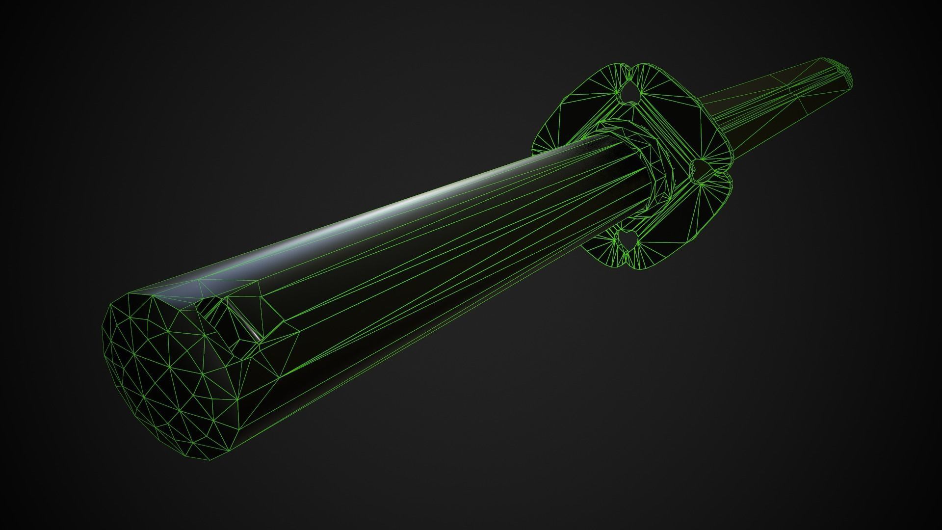 Melee Weapon Set A1 3D Model Collection_18